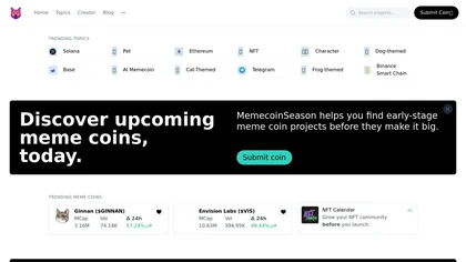 MemecoinSeason.io